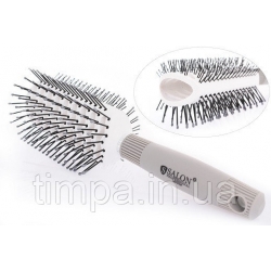 Щітка двухстороння Salon Professional 9873TDF продувна з нейлоновою щетиною