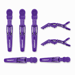 Затискач-крокодил Toni&Guy, 6 шт