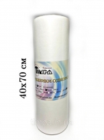 Рушники одноразові 40х70см спанлейс сітка, в рулоні