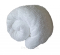 Cosmetology coach cover terry white 87x220cm 