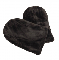 Рукавички махрові для парафінотерапії поліровані Шоколад