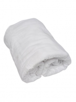 Cosmetology coach cover terry white polished 87x220cm