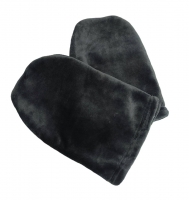 Рукавички махрові для парафінотерапії поліровані Сірі