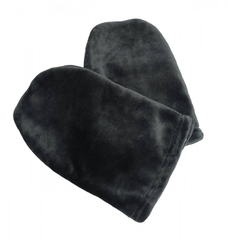 Рукавички махрові для парафінотерапії поліровані Сірі