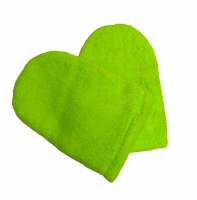 Варежки махровые для парафинотерапии Салат