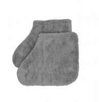 Terry socks for paraffin therapy Gray