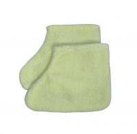 Terry socks for paraffin therapy Milky
