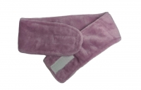 Cosmetic headband (polished terry with velcro) Pink