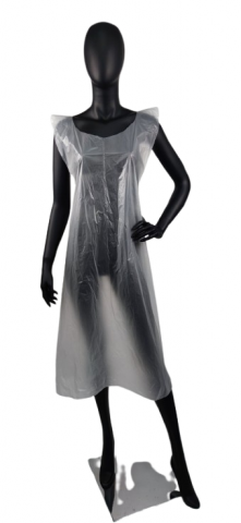 Фартухи одноразові п/е 90х135см прозорі