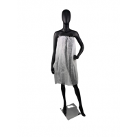 Cosmetic cape with elastic band